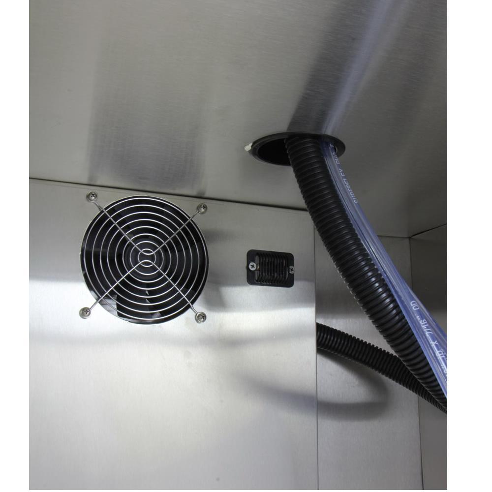 Kegco Three Faucet Digital Commercial Outdoor Kegerator