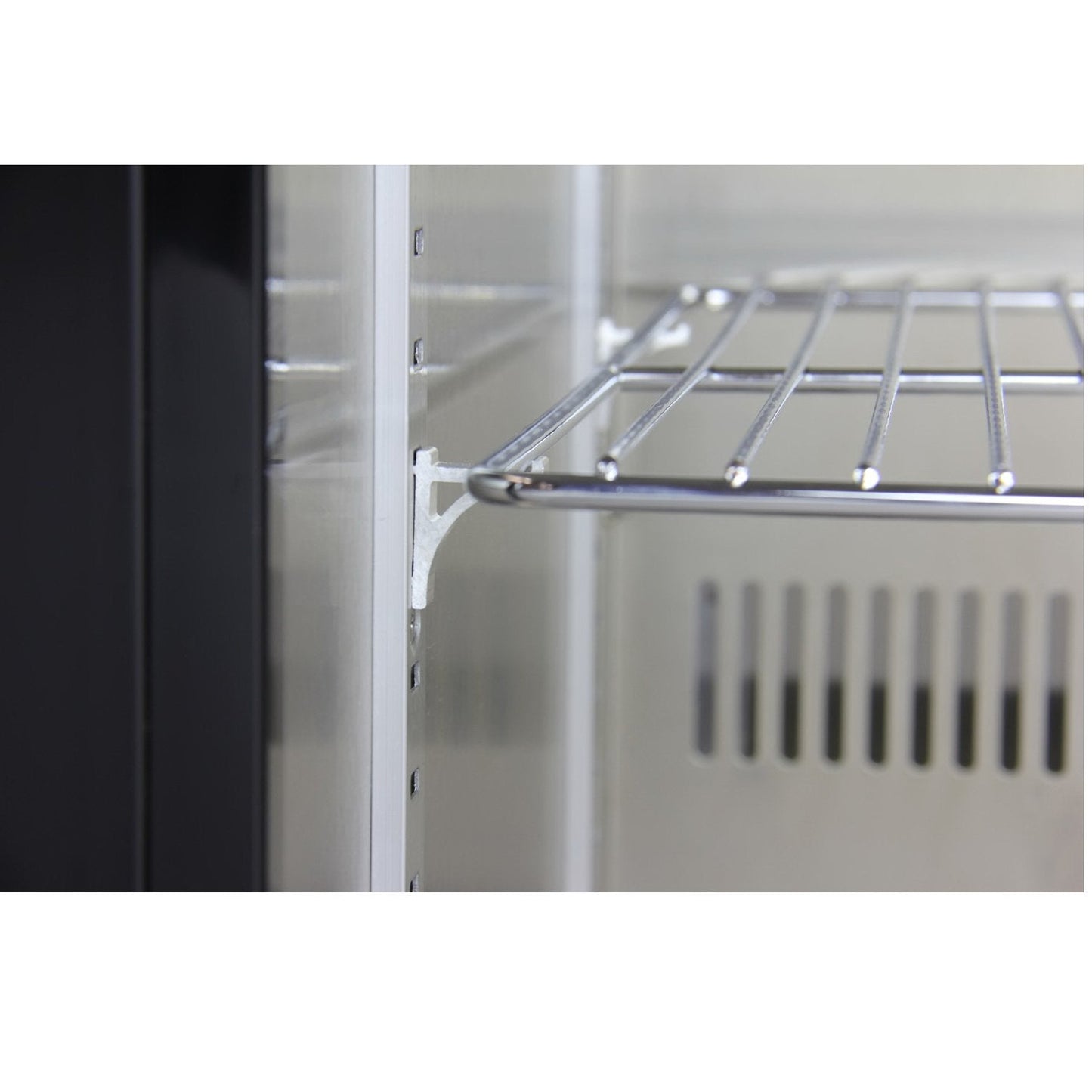 Kegco Three Faucet Digital Commercial Undercounter Kegerator with X-CLUSIVE Premium Direct Draw Kit - Left Hinge