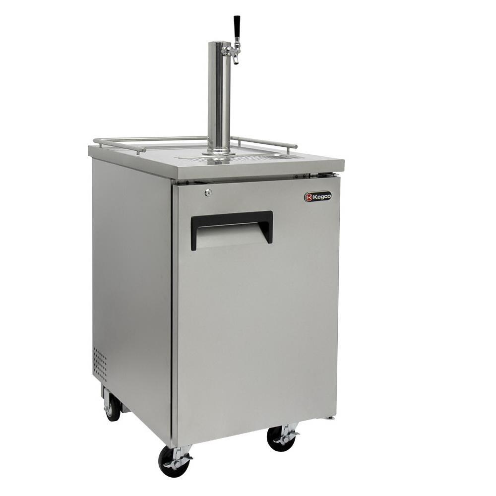 Kegco Commercial Kombucharator Kombucha Keg Dispenser - Stainless Steel