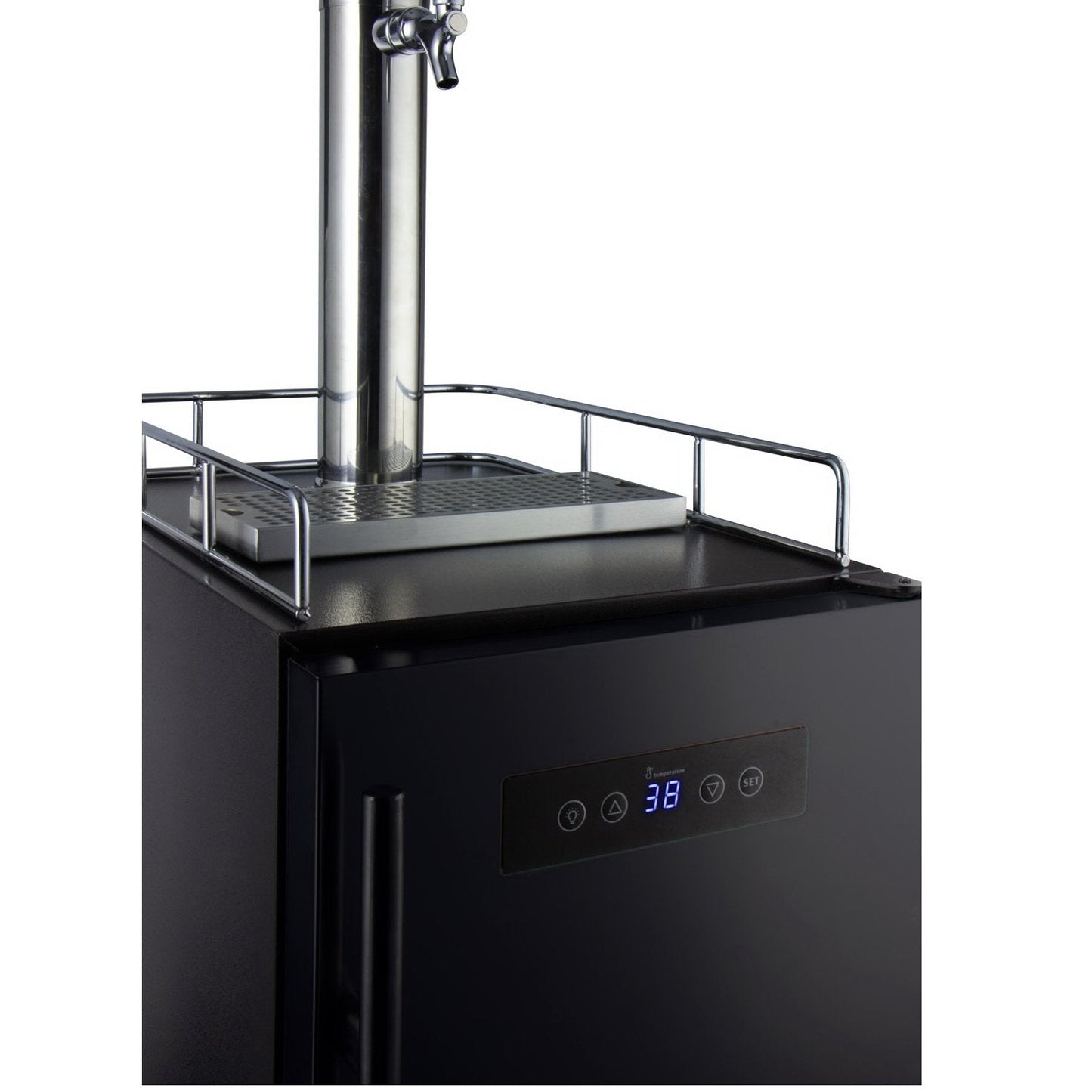 Kegco SLK15BBR 15" Wide Commercial Kegerator with Black Door7