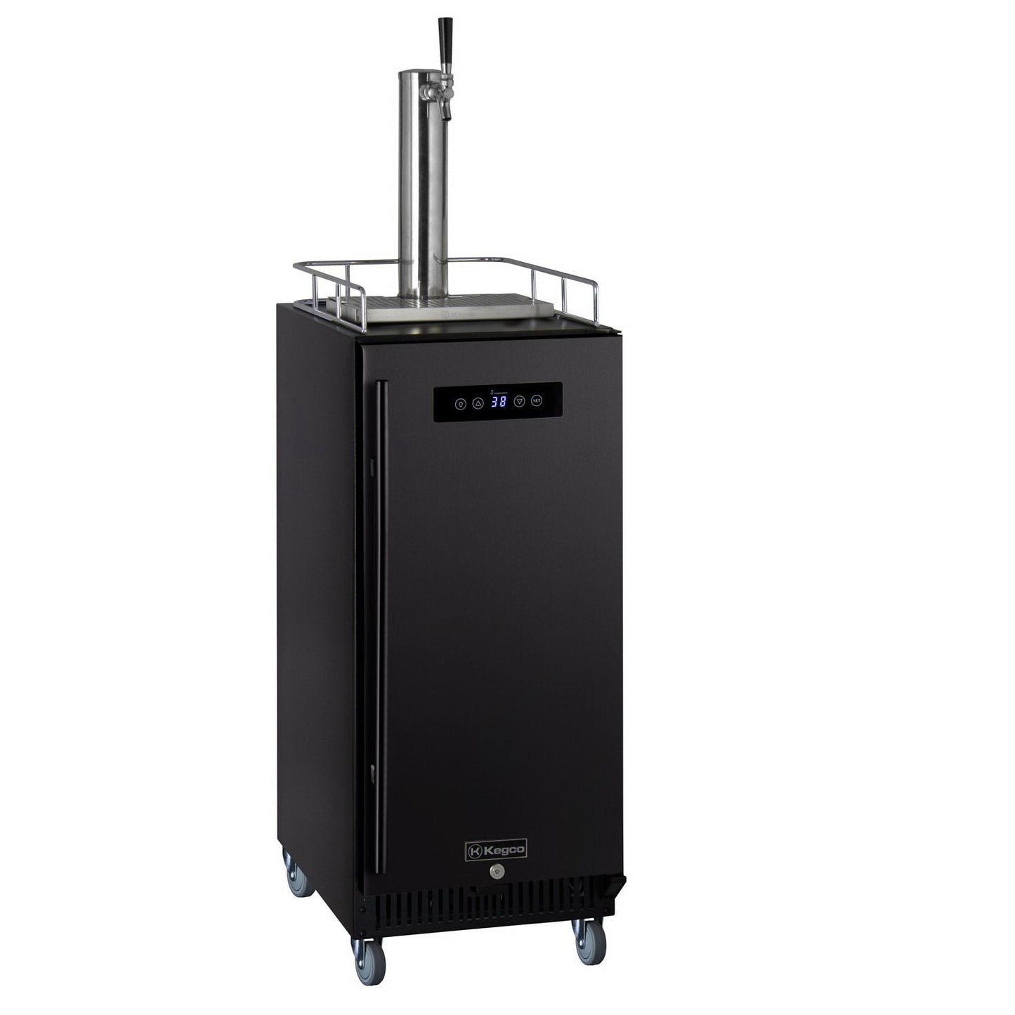 Kegco SLK15BBR 15" Wide Commercial Kegerator with Black Door7
