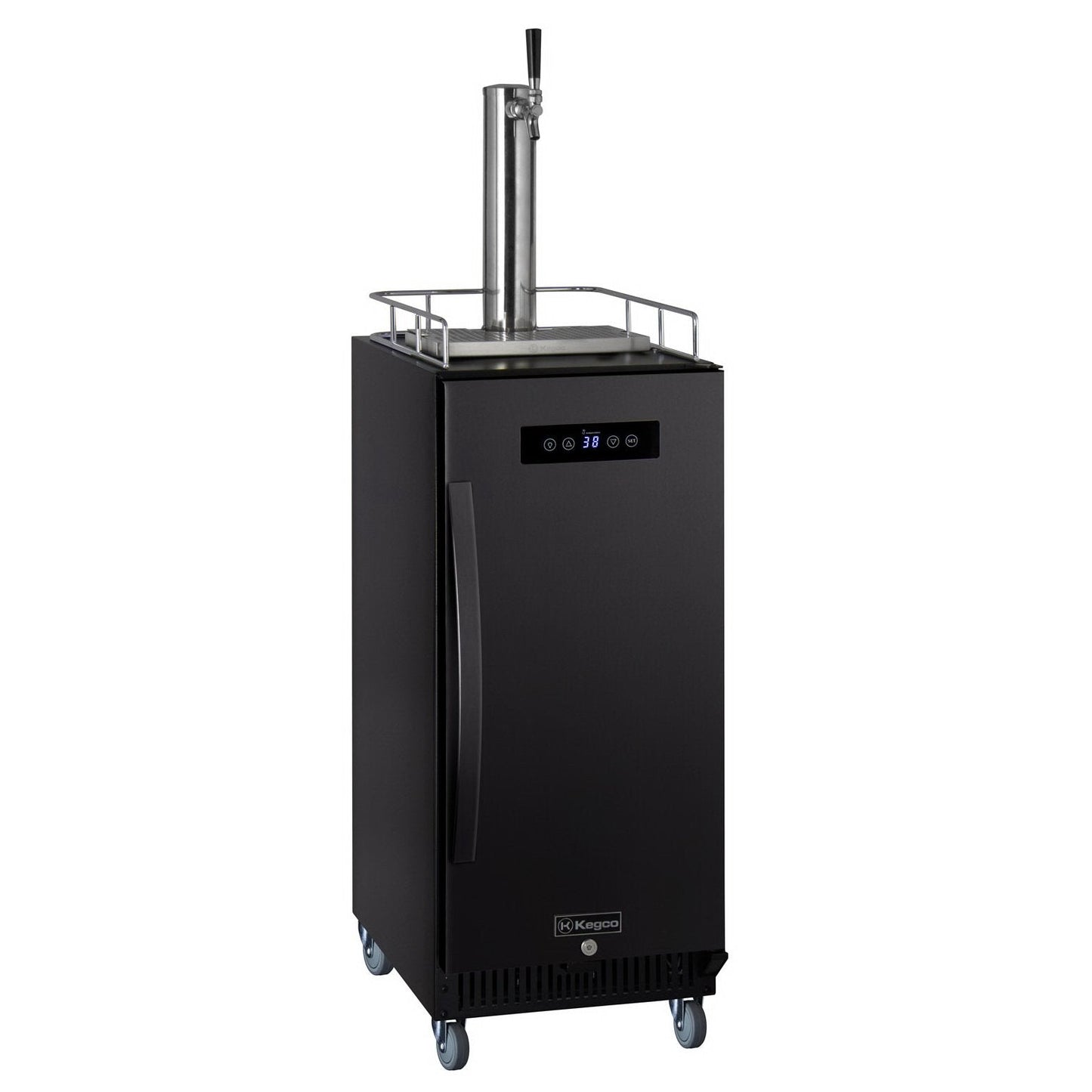 Kegco SLK15BBR 15" Wide Commercial Kegerator with Black Door7