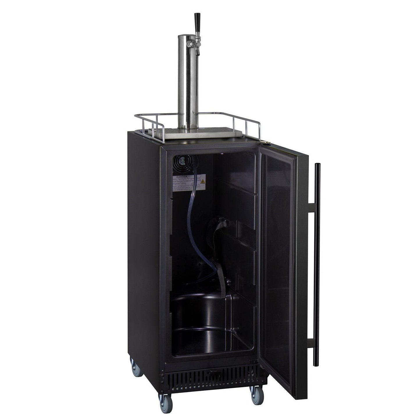 Kegco SLK15BBR 15" Wide Commercial Kegerator with Black Door7