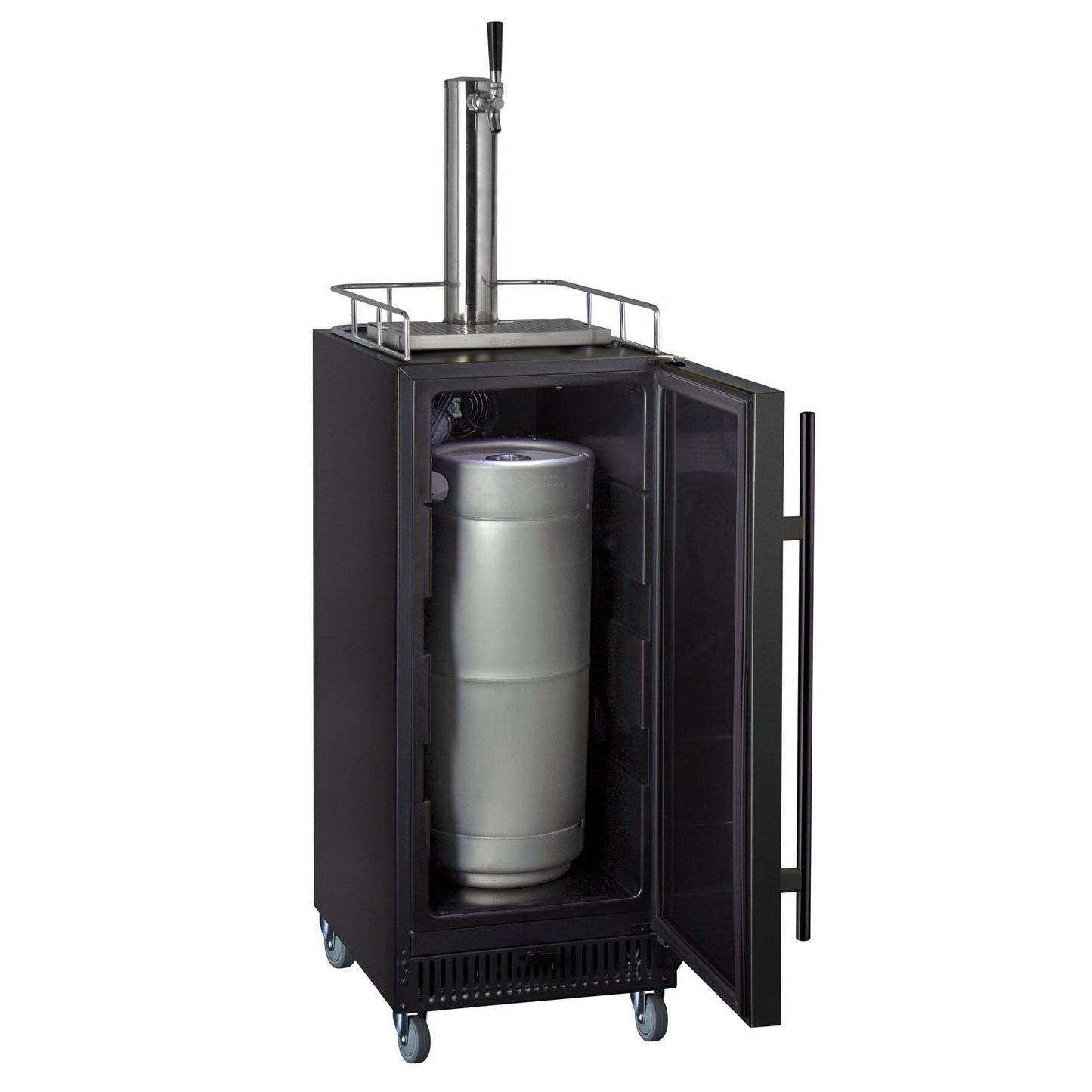 Kegco SLK15BBR 15" Wide Commercial Kegerator with Black Door7