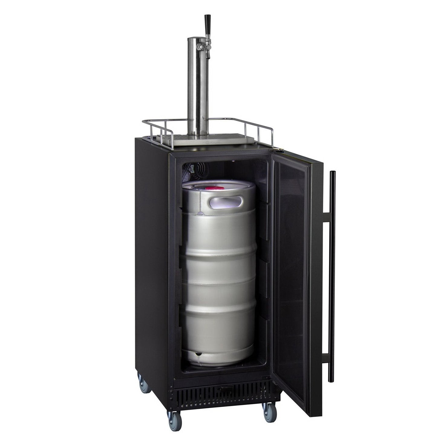 Kegco SLK15BBR 15" Wide Commercial Kegerator with Black Door7
