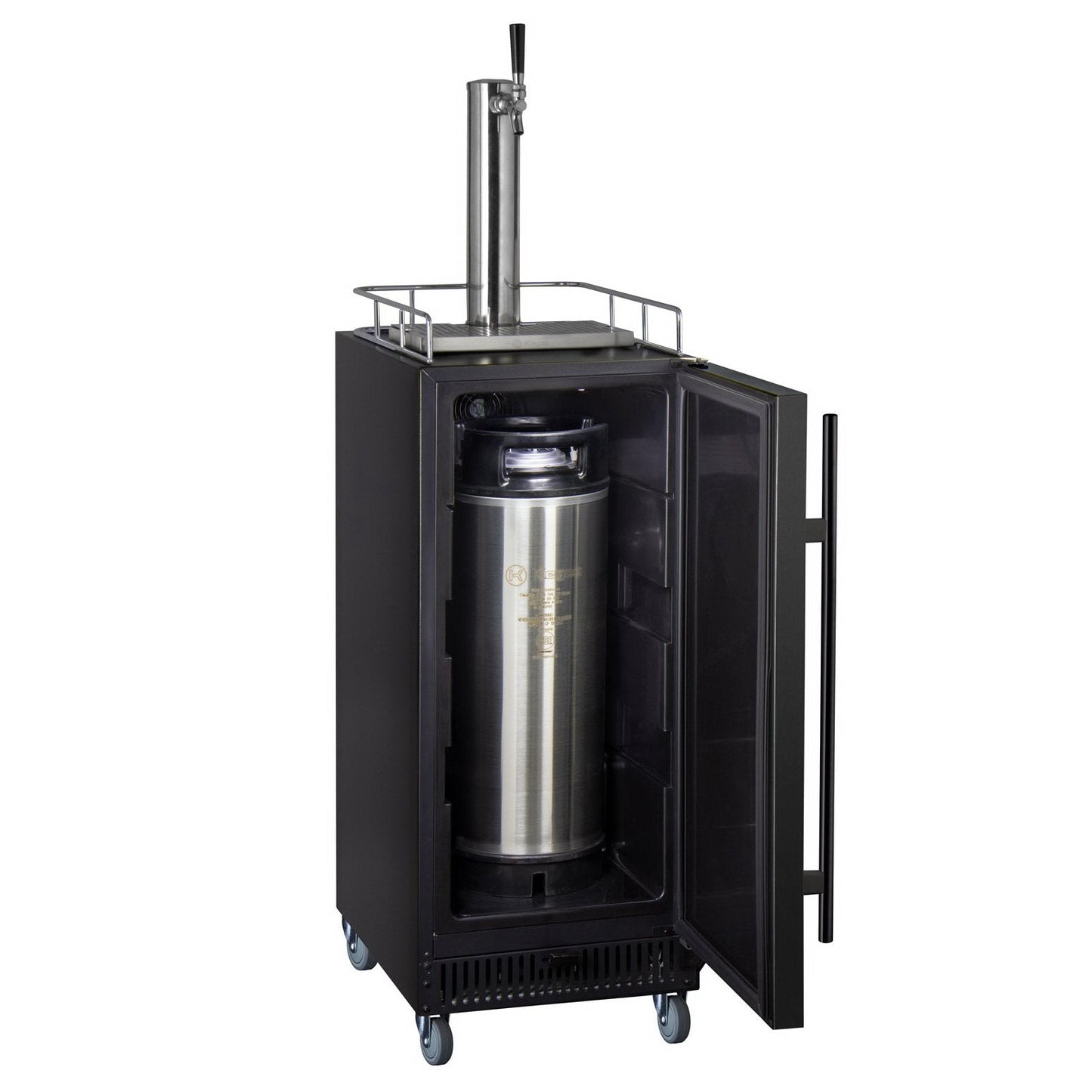 Kegco SLK15BBR 15" Wide Commercial Kegerator with Black Door7