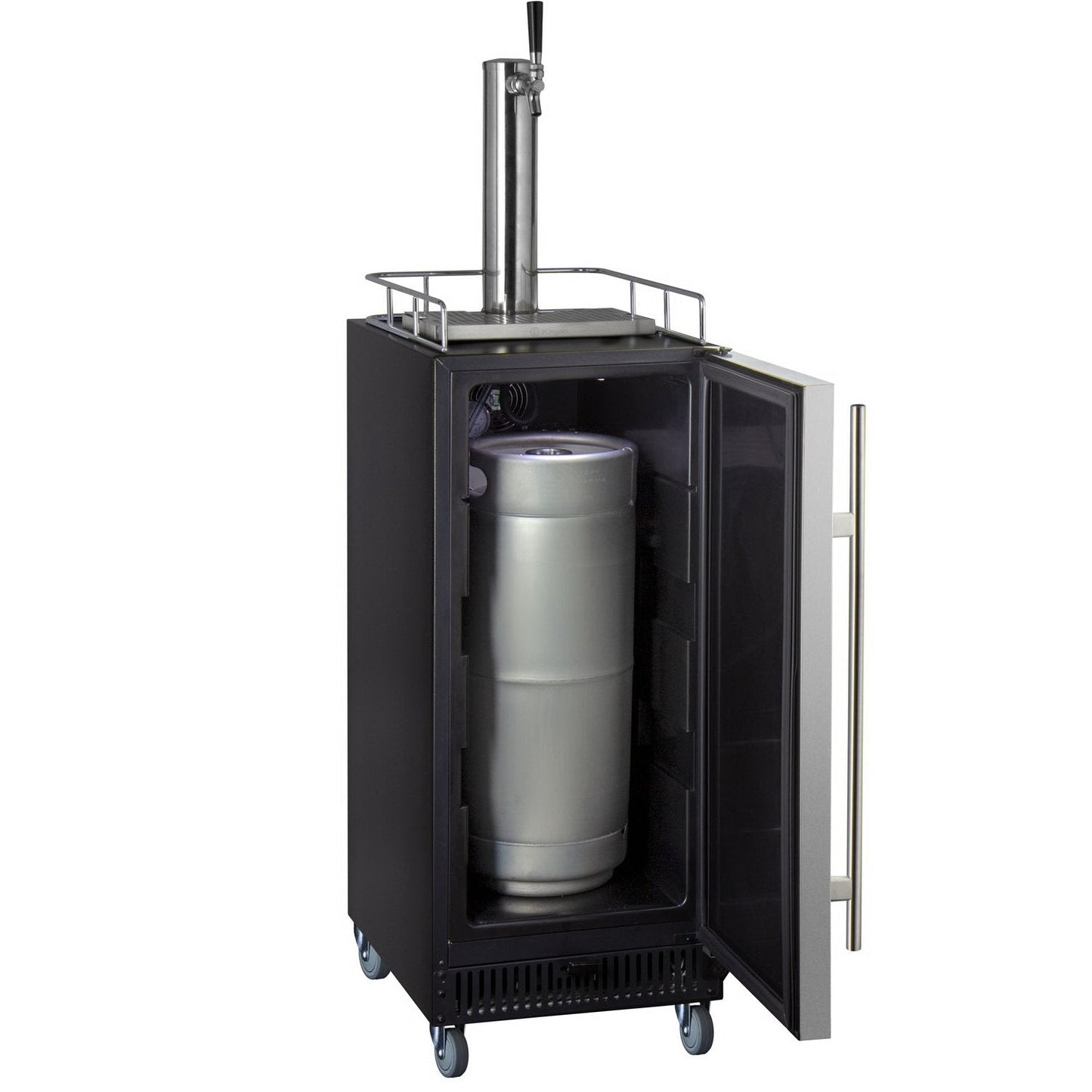 Kegco 15" Wide Commercial Grade Digital Kombucha Dispenser with Stainless Door