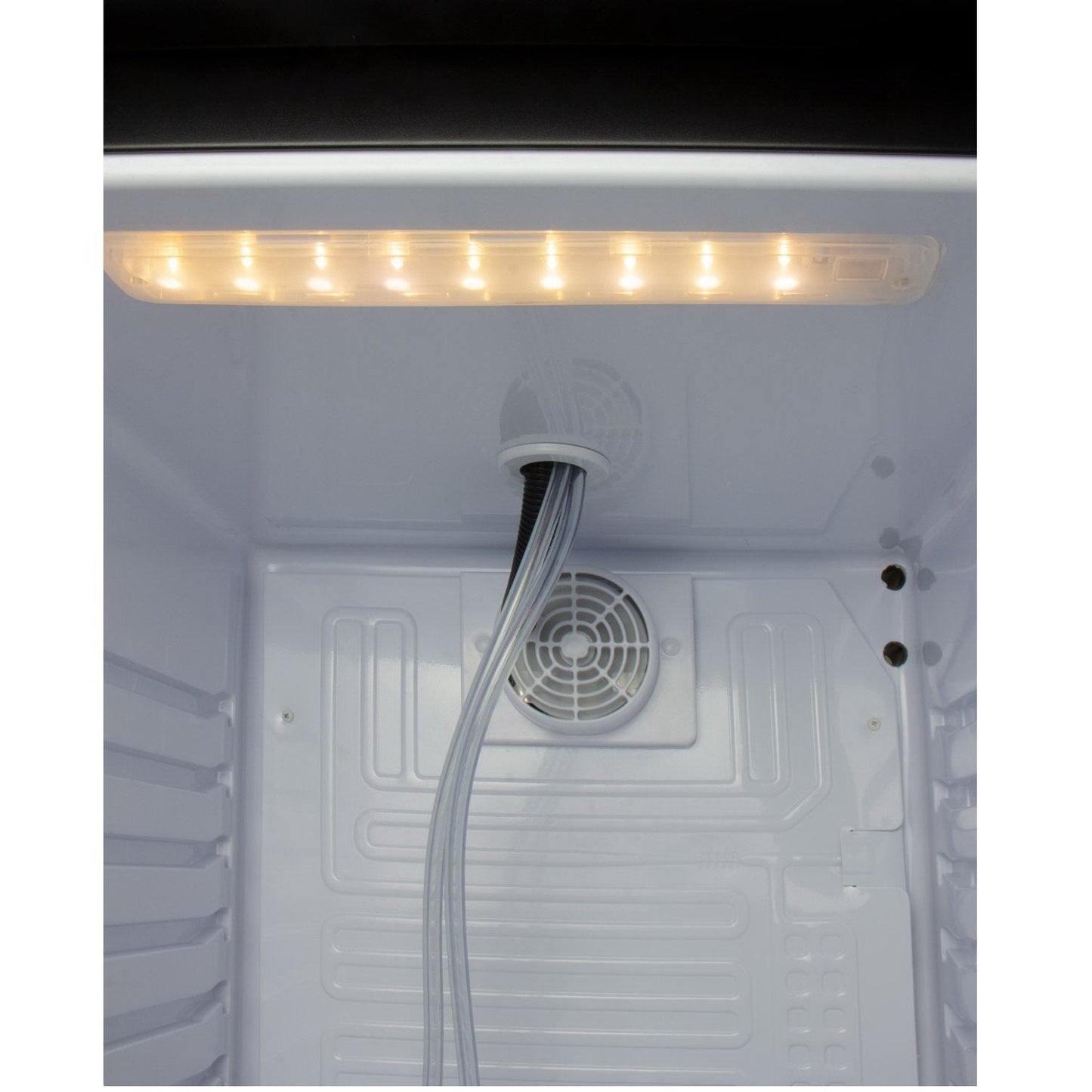 Kegco Single Tap Faucet Full Size Commercial Grade Digital Kegerator - Black Cabinet with Black Door