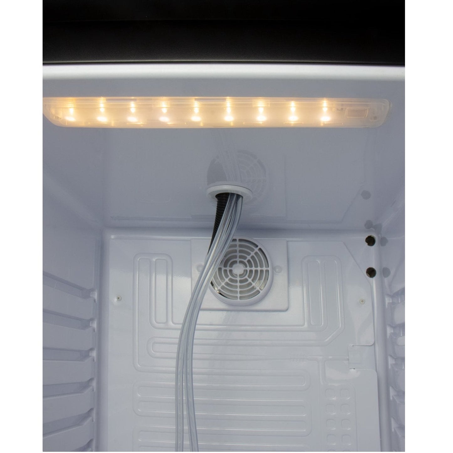 Kegco One Tap Faucet Commercial Grade Kegerator with Digital Temperature Control Black Cabinet with Stainless Steel Door