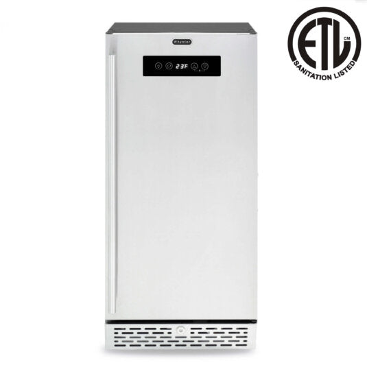 Whynter BEF-286SB Stainless Steel Built-in or Freestanding 2.9 cu. ft. Beer Keg Froster Beverage Refrigerator with Digital Controls