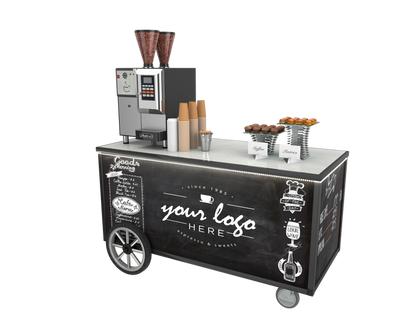 Chalkboard Coffee Cart