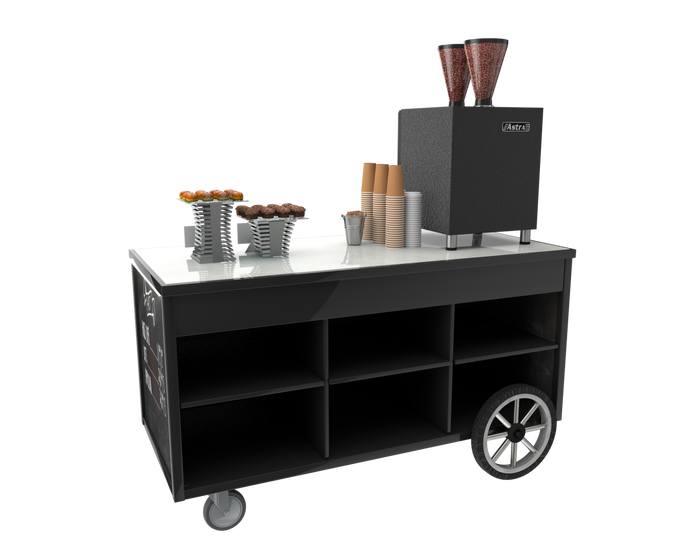 Chalkboard Coffee Cart