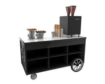 Chalkboard Coffee Cart