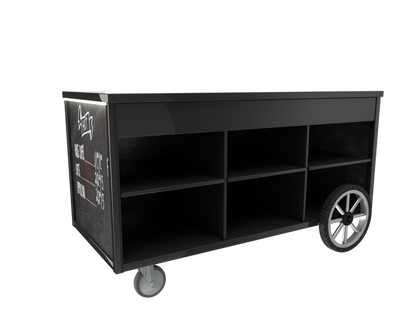 Chalkboard Coffee Cart