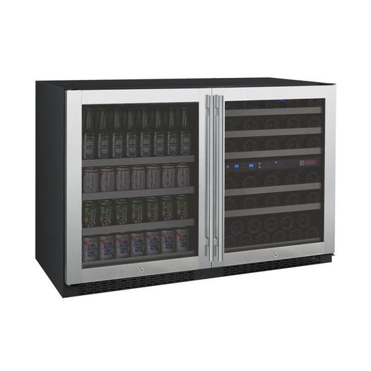 Allavino  56 Bottle/124 Can Stainless Steel Wine/Beverage Center