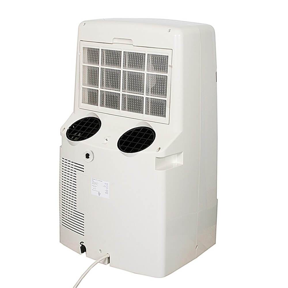 Whynter Eco-friendly 12000 BTU Dual Hose Portable Air Conditioner with Heater ARC-12SDH