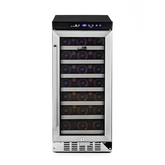 Whynter 33 Bottle Built-In Wine Refrigerator BWR-33SD