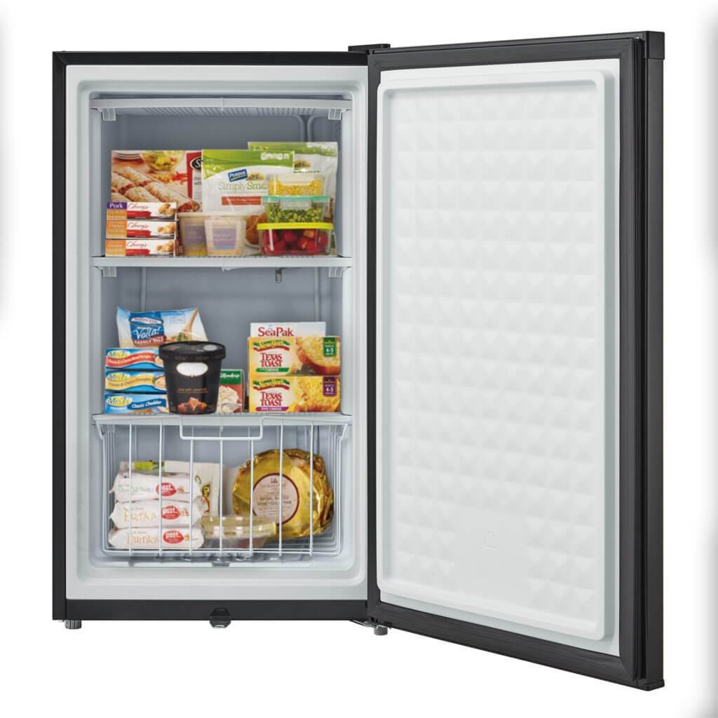 Whynter 3.0 cu. ft. Energy Star Upright Freezer with Lock – Black CUF-301BK