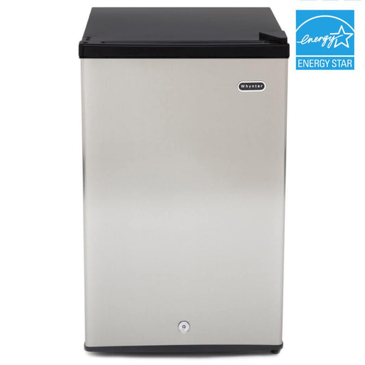 Whynter 3.0 cu. ft. Energy Star Upright Freezer with Lock – Stainless Steel CUF-301SS