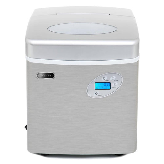 Whynter Portable Ice Maker 49 lb capacity – Stainless Steel IMC-490SS