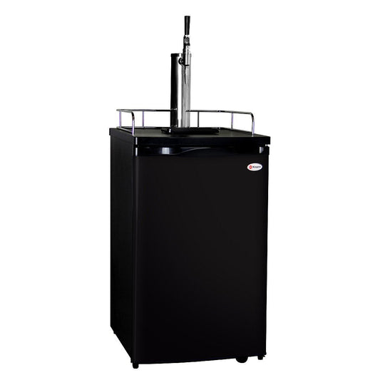 Kegco K199B-G Guinness® Dispensing Kegerator with Black Cabinet and Door