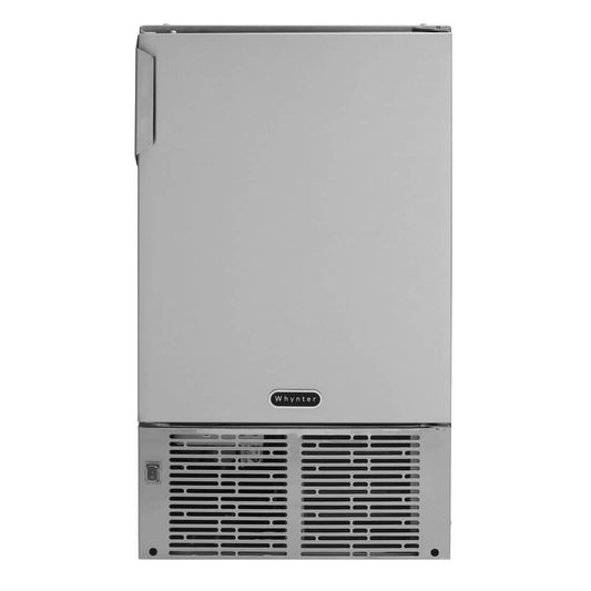 Whynter 14” Undercounter Automatic Stainless Steel Marine Ice Maker 23lb Daily Output MIM-14231SS