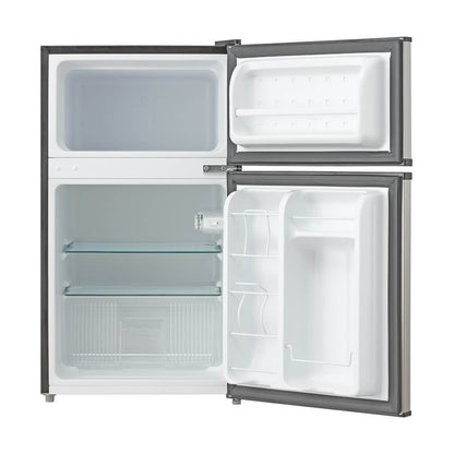 Whynter 3.4 cu.ft. Energy Star Stainless Steel Compact Refrigerator/Freezer MRF-340DS