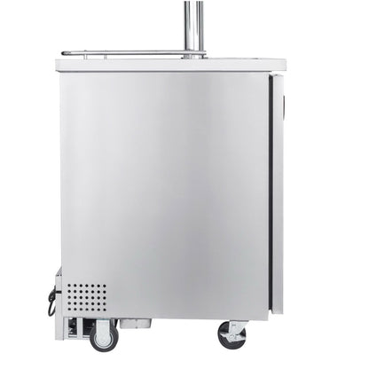 Kegco Commercial Kombucharator Kombucha Keg Dispenser - Stainless Steel