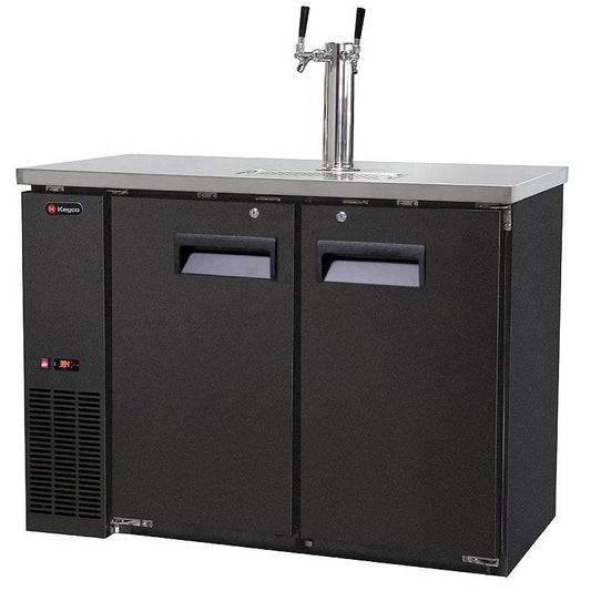 Kegco Two Dual Faucet Keg Tap Commercial Grade Kegerator