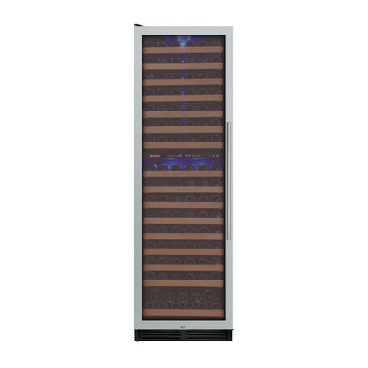 Allavino 172 Bottle Dual-Zone Wine Cooler Stainless Steel Door - discontinued