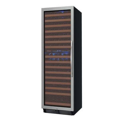 Allavino 172 Bottle Dual-Zone Wine Cooler Stainless Steel Door - discontinued