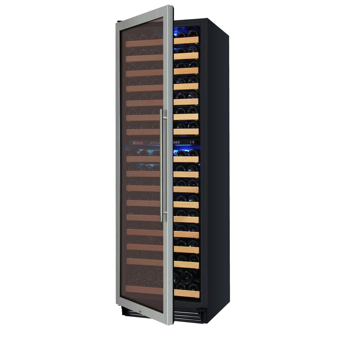 Allavino 172 Bottle Dual-Zone Wine Cooler Stainless Steel Door - discontinued