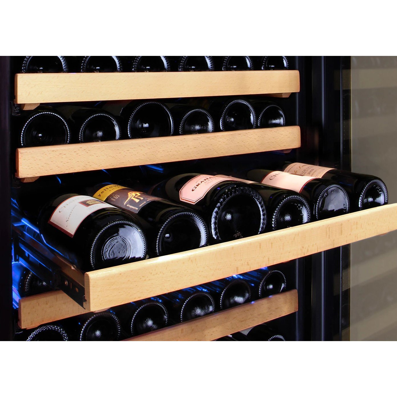 Allavino 172 Bottle Dual-Zone Wine Cooler Stainless Steel Door - discontinued