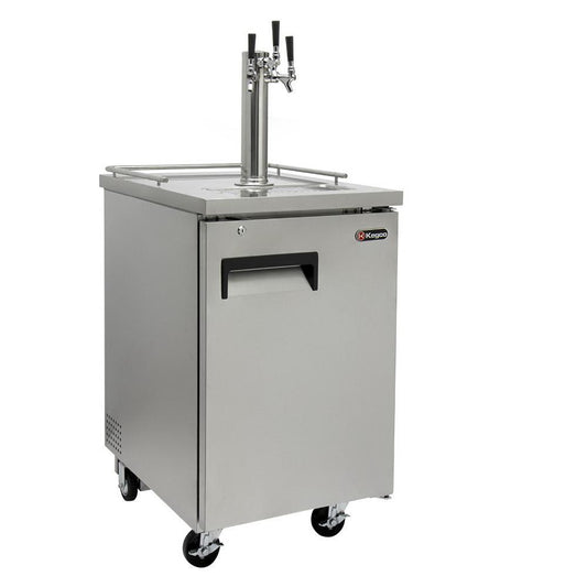 Kegco Triple Keg Tap Three Faucet Commercial Kegerator